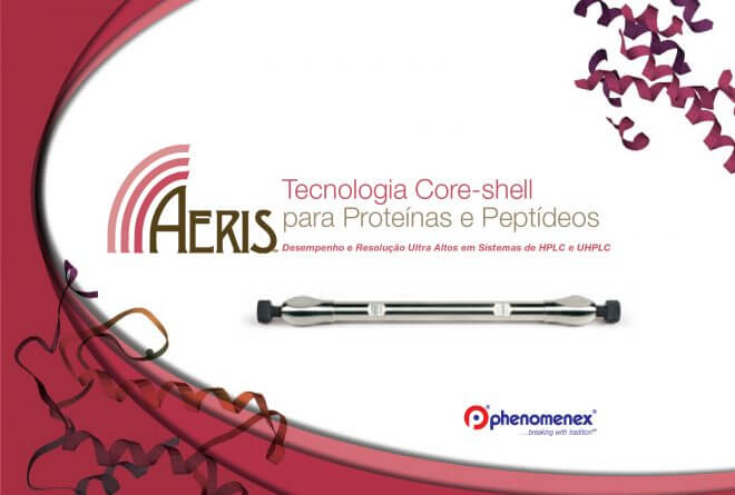 Coluna Aeris - Tecnologia Core-Shell para Proteínas e Peptídeos