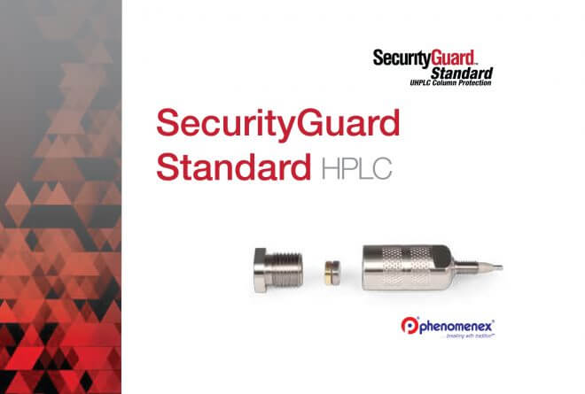 SecurityGuard Standard Pré-Coluna HPLC