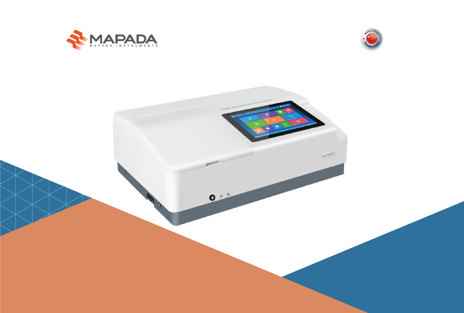 Espectrofotômetro UV/VIS de Feixe Duplo modelos P7, P8 e P9