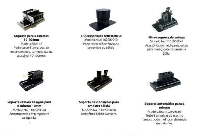 Espectrofotômetro UV/VIS de Feixe Simples modelos P1, P2, P3 e P4 - Image 5