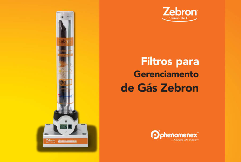 Zebron™ Gas Management – Filtros de gases Plug-In para CG e LC-MS