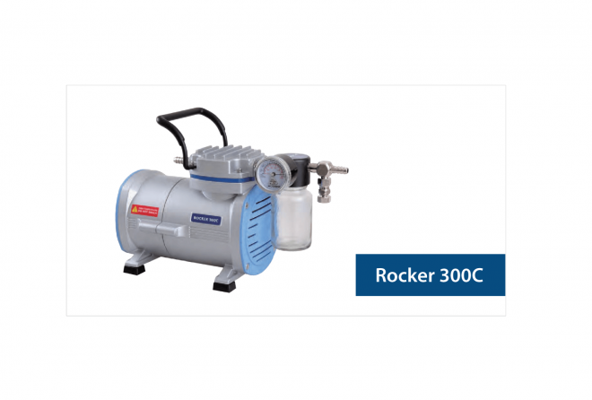 Bomba de Vácuo com Resistência Química revestida com Teflon (PTFE) - Rocker 300C / Lafil 300C - Image 2