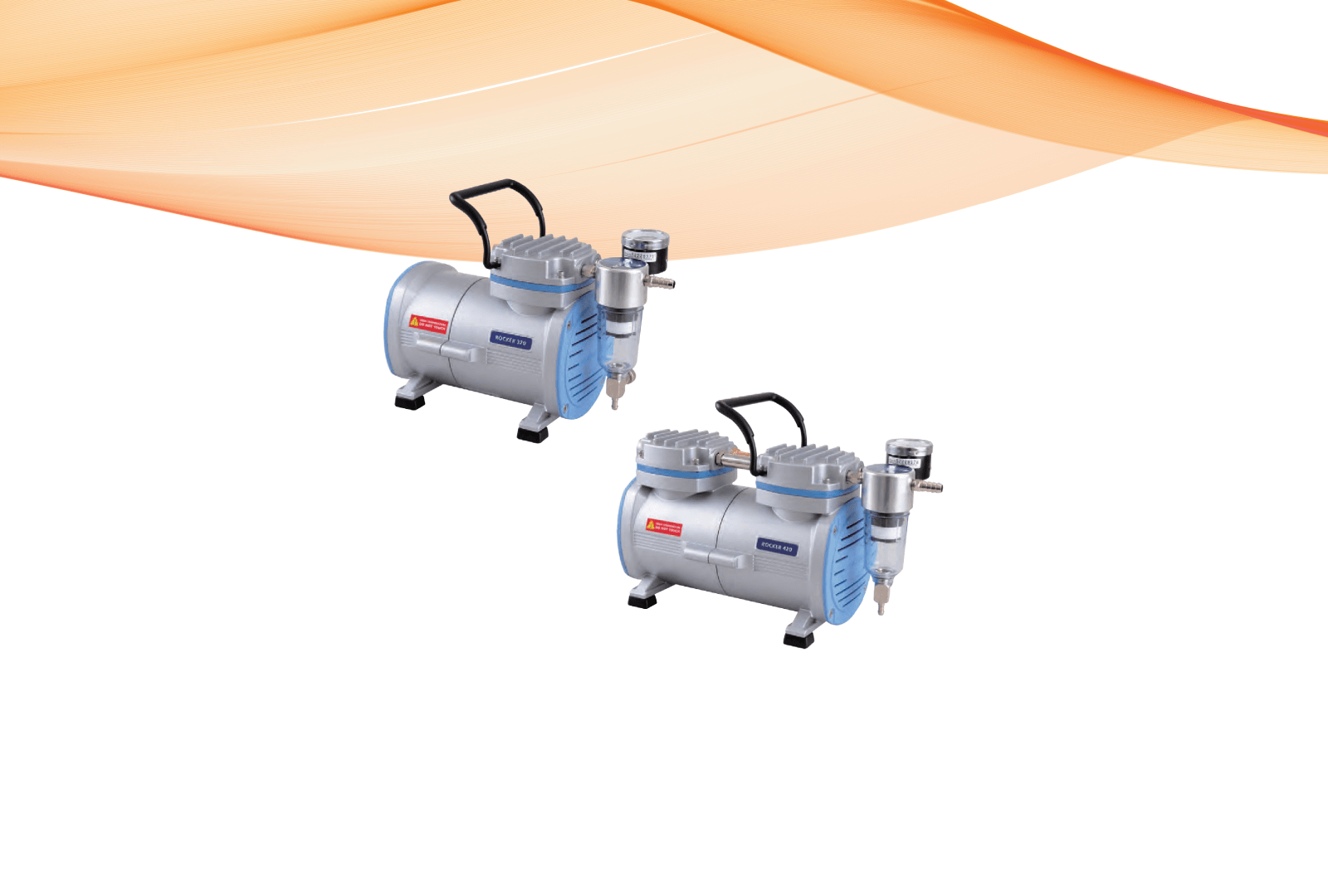 Bomba de Vácuo/Compressor sem Óleo – Rocker 320/420