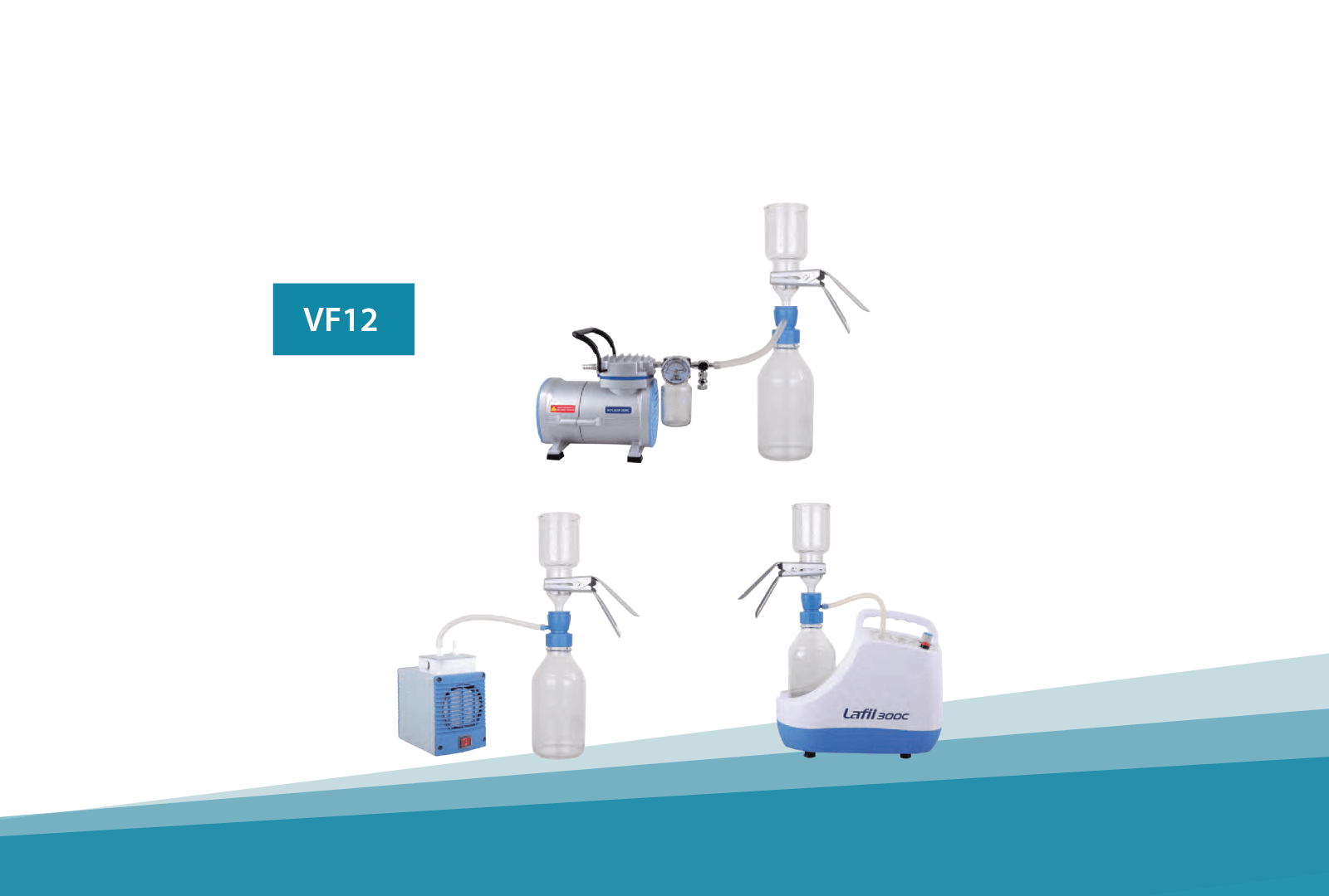 Sistema de Filtração a Vácuo VF12