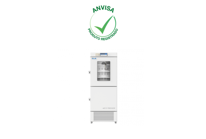 Refrigeradores (2°~ 8°C) e Freezers (-10° ~ -40°C) Vertical Combinados 289L -  YCD-FL289