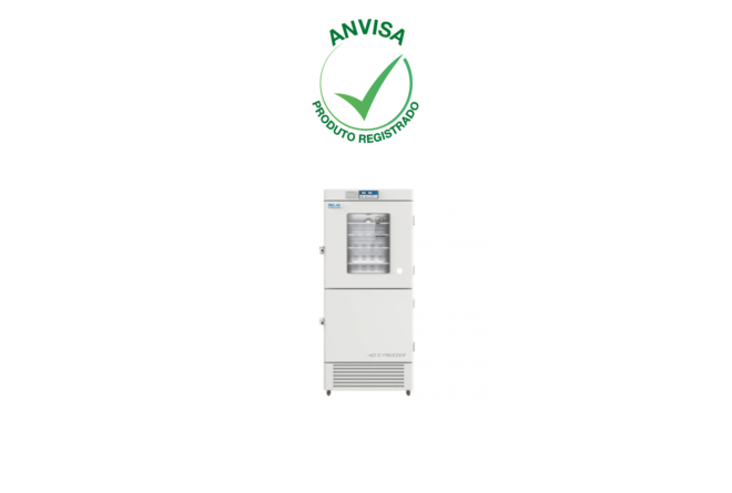 Refrigerador (2°~ 8°C) e Freezer (-10° ~ -40°C) Vertical Combinado 519L – YCD-FL519