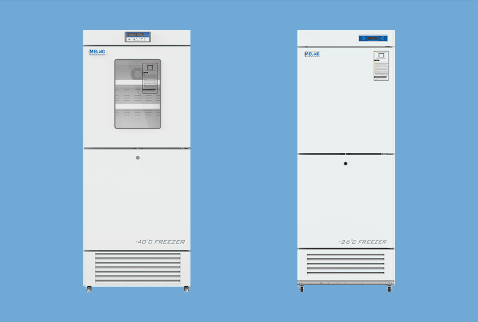 Refrigeradores (2°~ 8°C) e Freezers (-10° ~ -26°/-40°C) Combinados