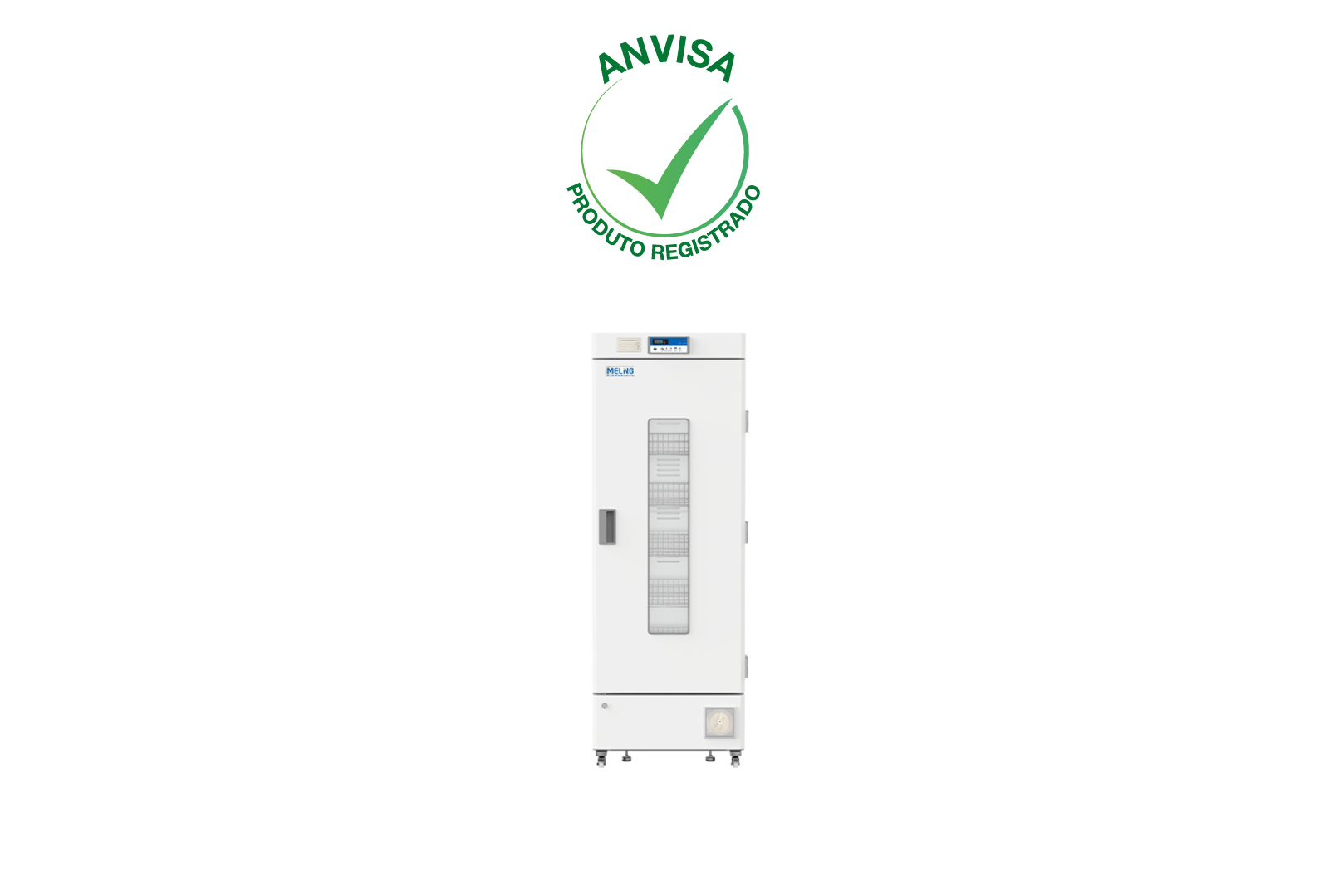 Refrigerador para Banco de Sangue 380L (2ºC a 6ºC)  XC-380L