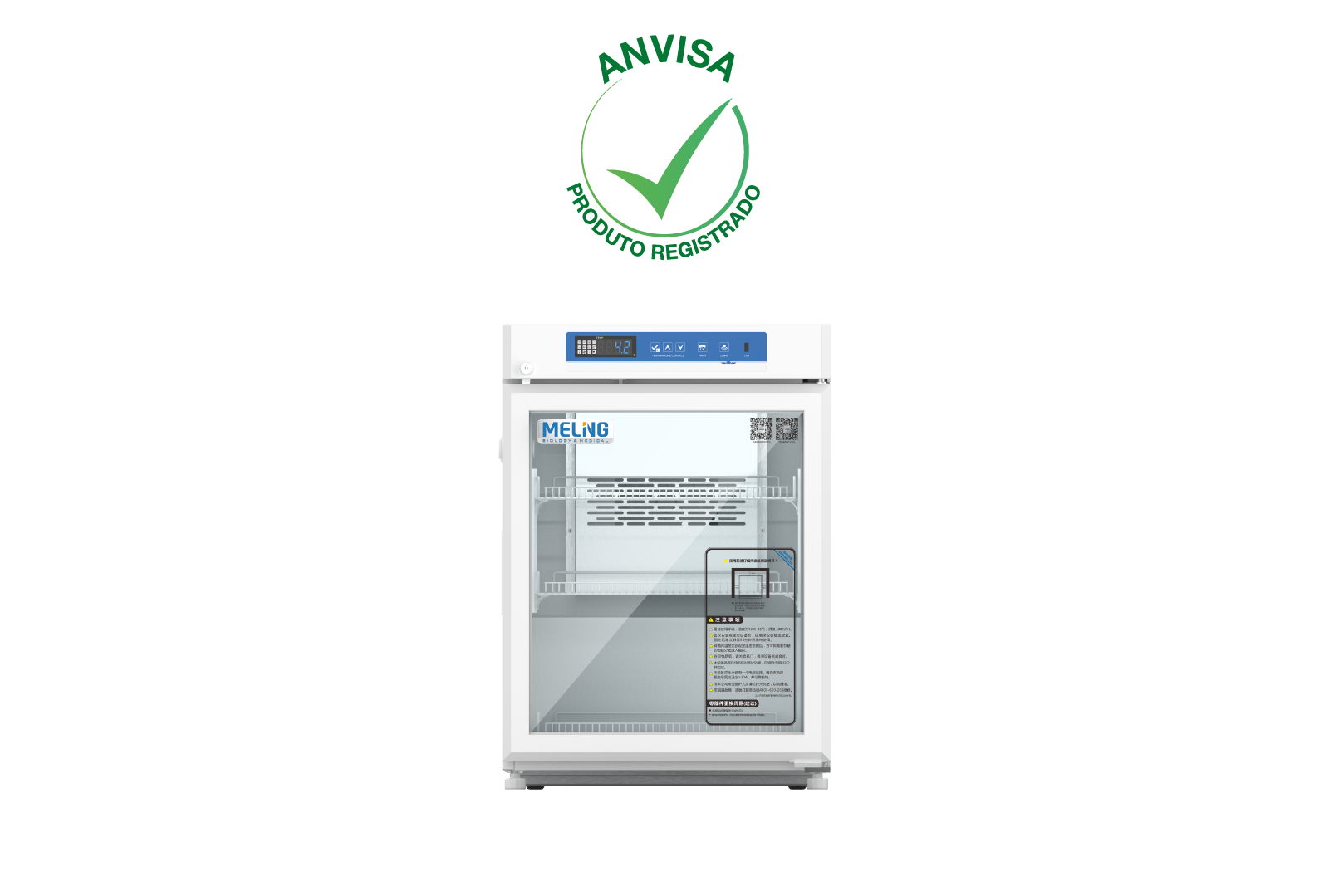 Refrigerador Vertical 76L (2°C ~ 8°C) YC-76L