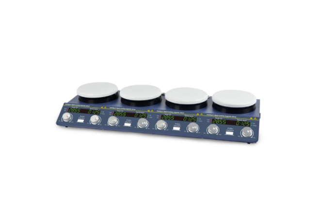 Agitador Magnético com 4 placas Aquecedoras - TP-4