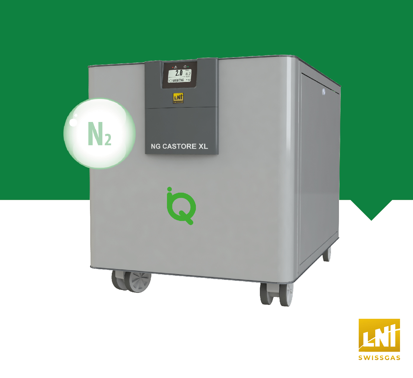 NG CASTORE XL iQ – O Melhor Gerador de Nitrogênio de Membrana