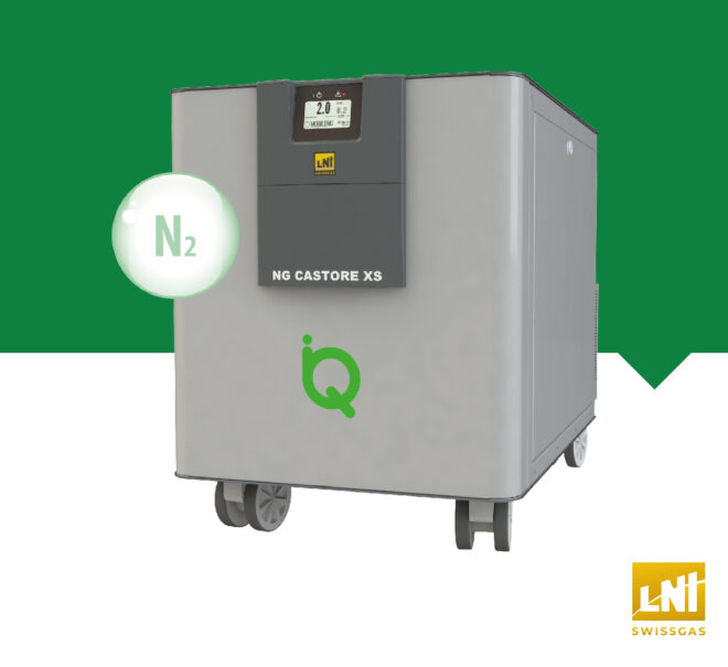 NG CASTORE XS iQ - O Melhor Gerador de Nitrogênio de Membrana