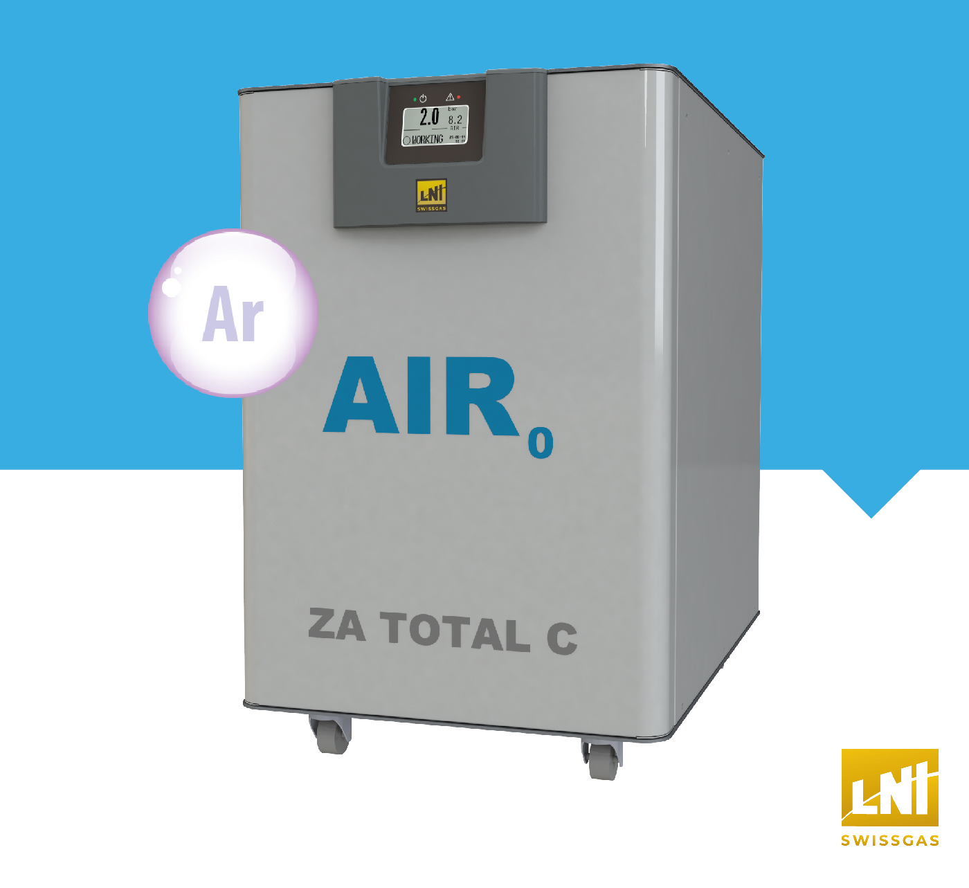 ZA TOTAL C – Gerador de Ar Zero